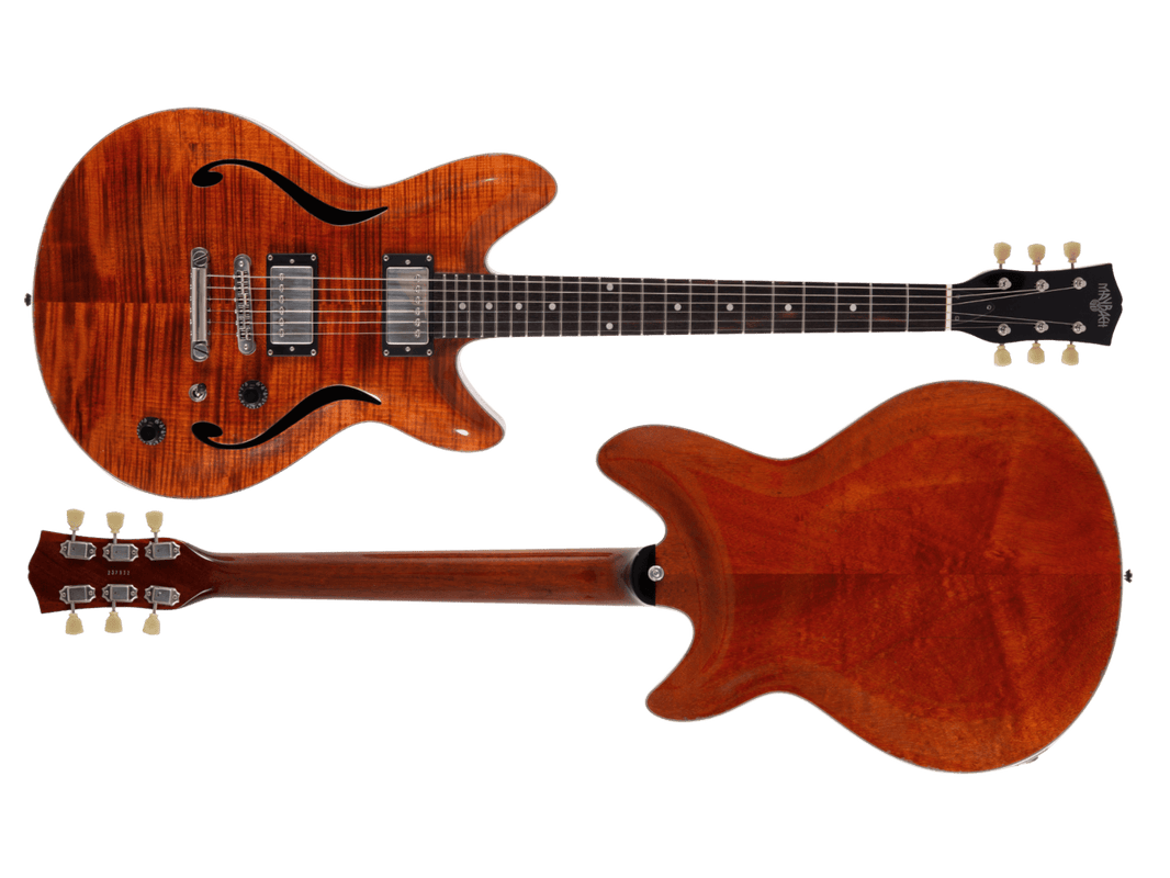 Maybach Marilyn: Carved-Top Elegance & Premium Materials – Maybach Guitars