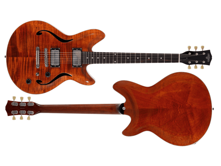 Maybach Marilyn: Carved-Top Elegance & Premium Materials – Maybach Guitars