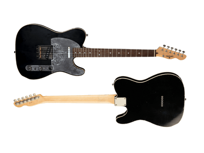 Texonian Butterscotch T66 Hand - Engraved Pickguard - Maybach Guitars