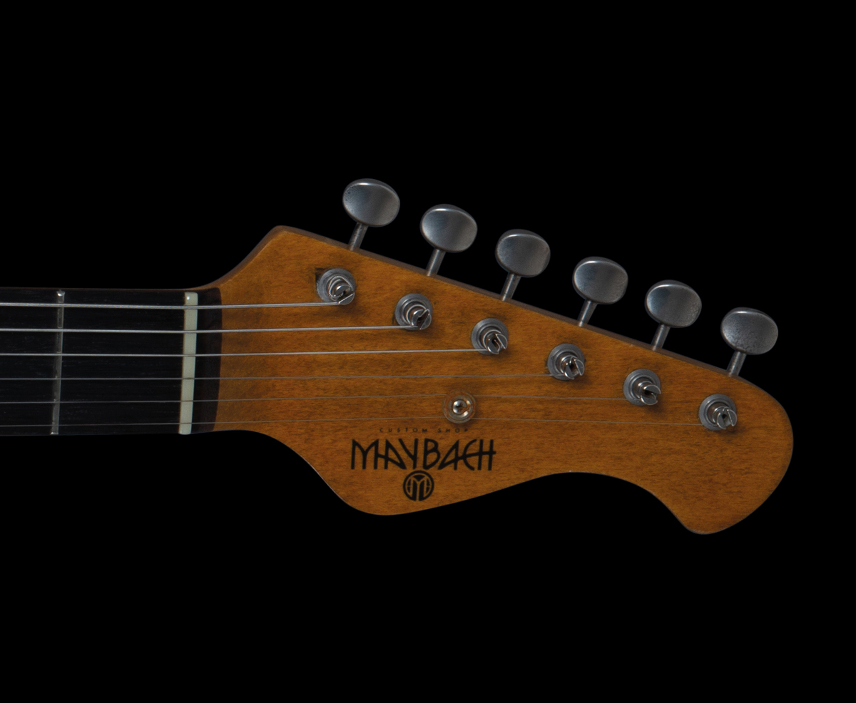 Maybach Guitars Headstock Stradovari Customshop