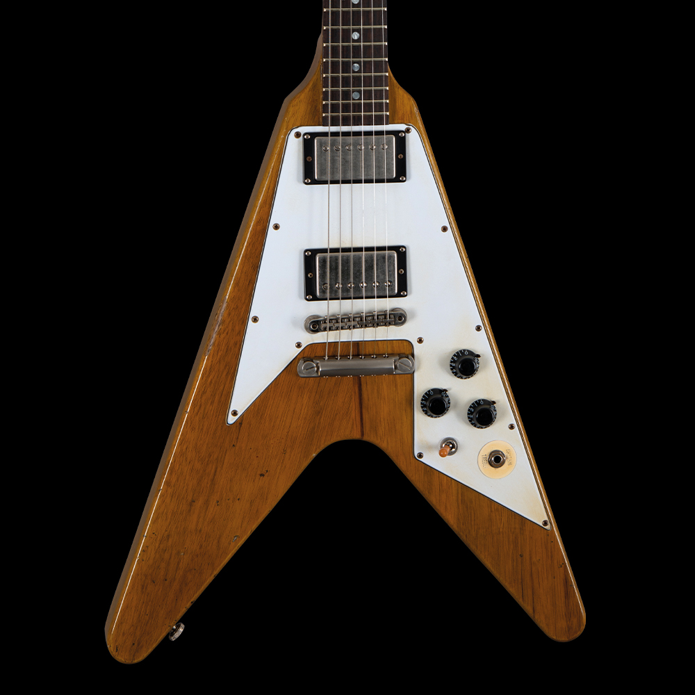 Maybach Electric Guitar Jetwing Flying V Customshop Masterbuilt on black square