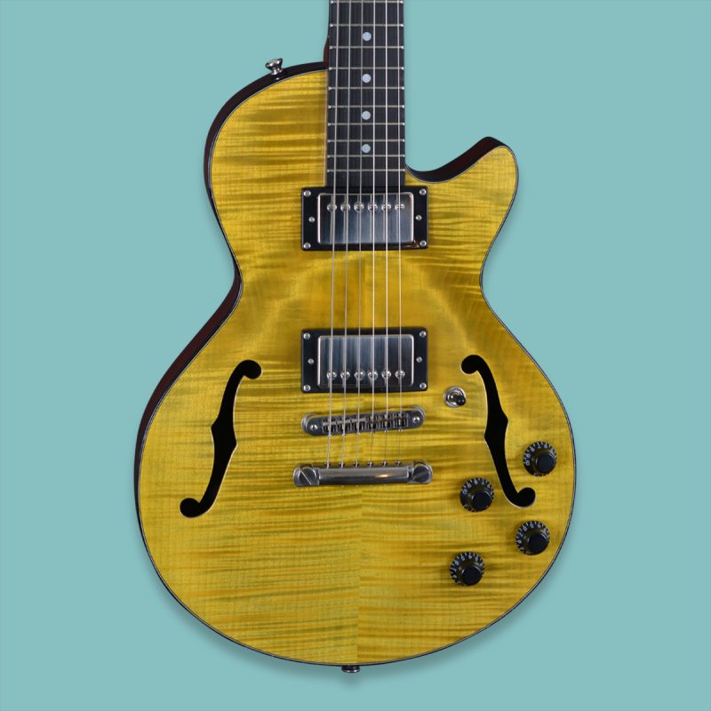 Maybach Little Wing Arched Top Cutaway Dirty Lemon front_1200x1200